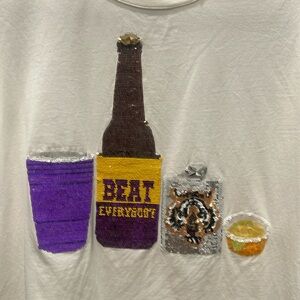 Queen of sparkles, LSU Drink Tshirt